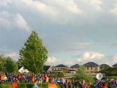 Avondvierdaagse in het Willy Dobbeplantsoen